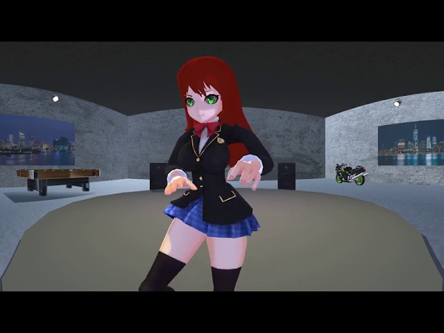 Manga Hip Hop Dance 4k VR 360 60fps video made whit Unity PSVR ready