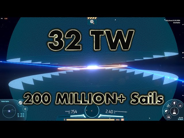 Massive 32 TW Dyson Sphere (Dyson Sphere Program)