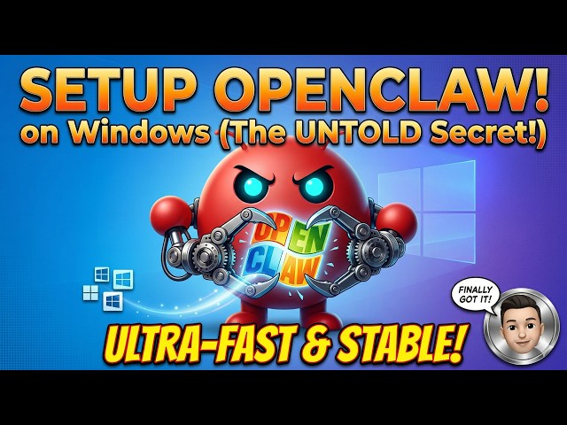 I Installed OpenClaw on Windows in 3 Minutes (Full Setup Guide)