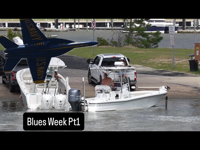 Blue Angels Chaos @ The Boat Ramp Begins!