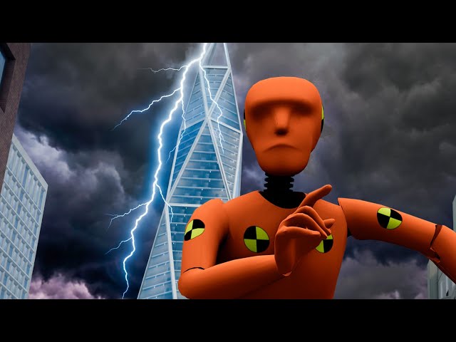 THUNDERSTORM 3 | Dummy vs Epic Storm - BeamNG.Drive
