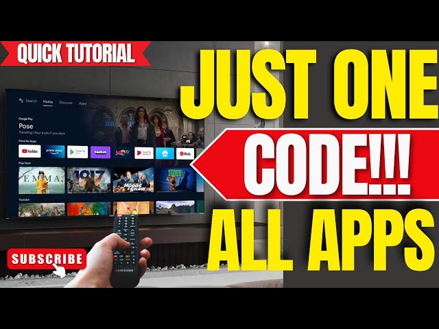 🔥 The ONLY Android TV Code You’ll Ever Need for Every App!