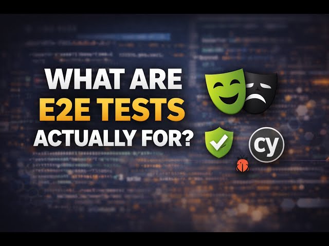 What are E2E tests actually for?