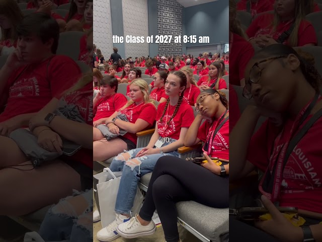 Orientation staff are just built different. ⚡️🤟✨ #Louisiana #Orientation #Classof2027