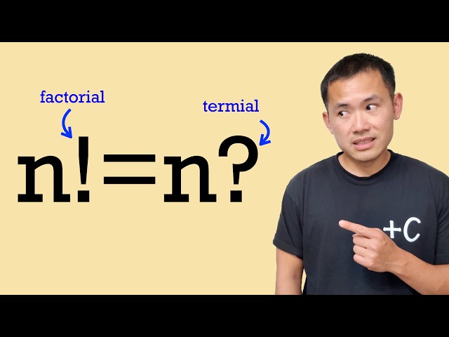 Can n factorial = n termial? (Solving n!=n?)
