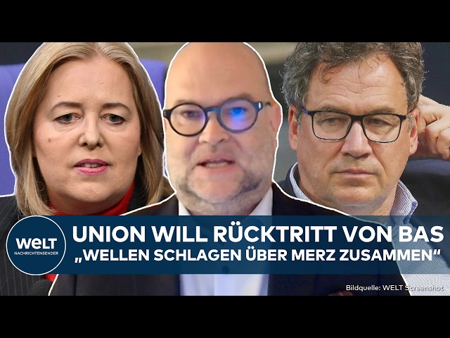 GERMANY: CDU/CSU demands resignation of Bas! CDU and SPD in crisis! What will Merz do?