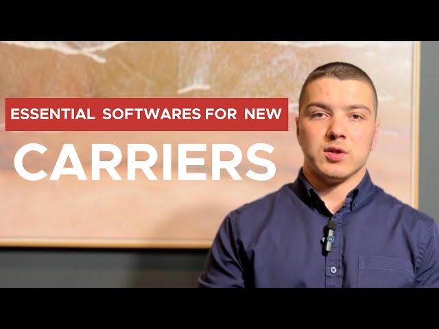 (New Carriers Must Watch!) Softwares for New Trucking Companies: What You Need (And What You Don't)