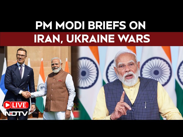 PM Modi Speech | "Only Military Conflict No Solution To Any Issue": PM Modi On Iran, Ukraine Wars