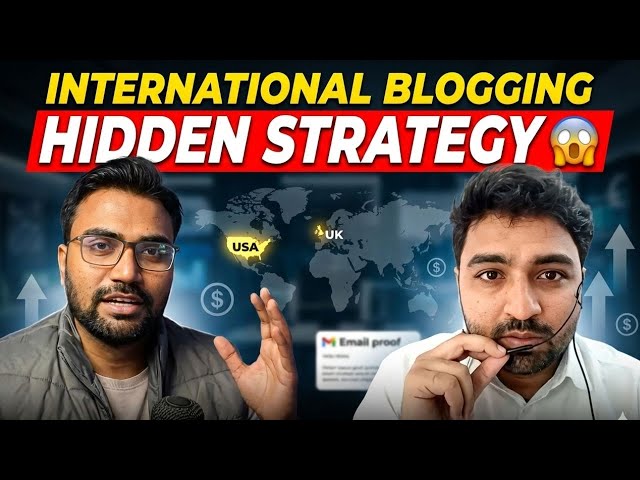 International Blogging Secret Formula - Koi Nahi Batata Ye Trick.