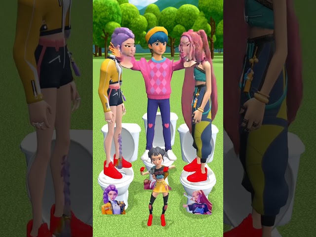 GTA V Animation Tutorial: Oh My God, Saja Boy vs Zoey and Rumi 😂 ULTRA FACE SWITCH!