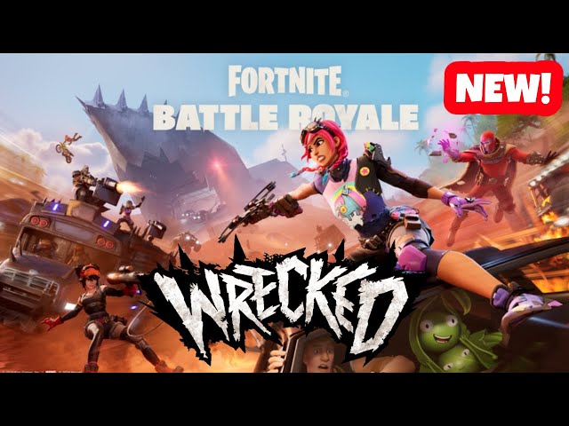 New Fortnite C5S3 - Wrecked - My 1st Gameplay!