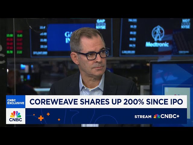 CoreWeave CEO: Building AI infrastructure will require trillions in public-private investment