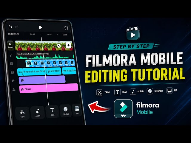 Filmora Mobile Video Editing Tutorial | How to Edit Videos Using Filmora | How to Use Filmora App