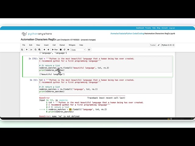 RegEx