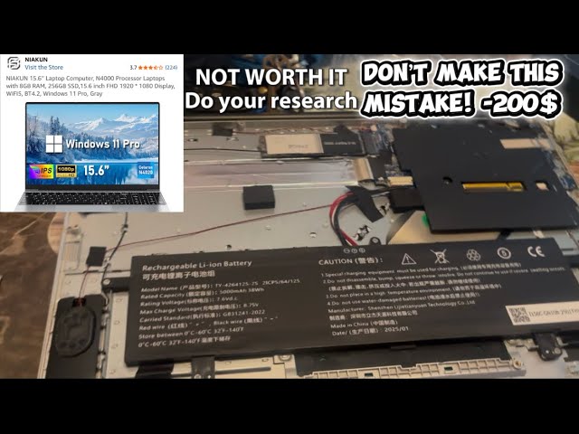 DONT BUY this CHEAP Amazon Laptop that Linux can’t fix