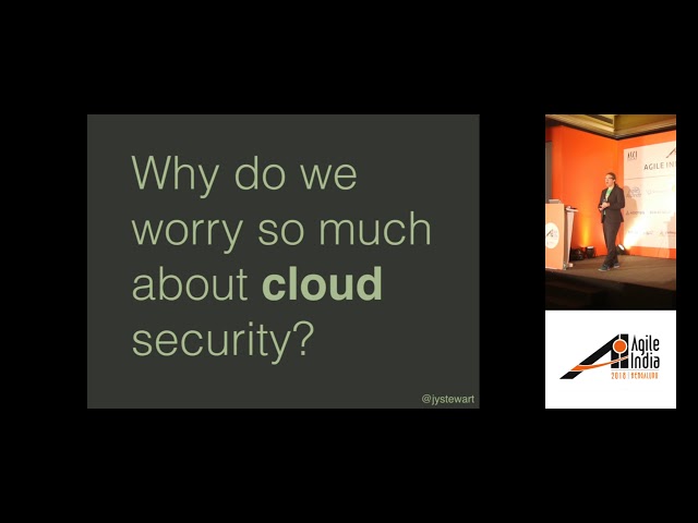 Cloud Security Essentials by James Stewart #AgileIndia2018