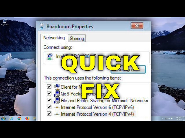 How to Fix “ Unidentified Network “ on Windows 11/10