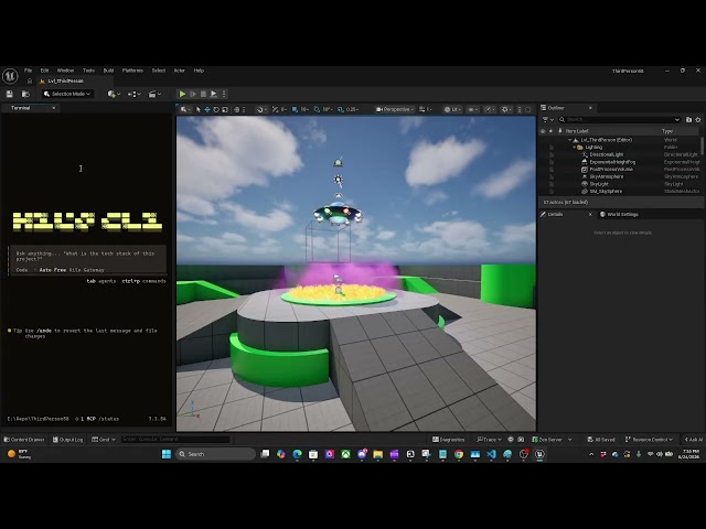VibeUE: Running Kilo Code with Unreal Engine 5.8 MCP