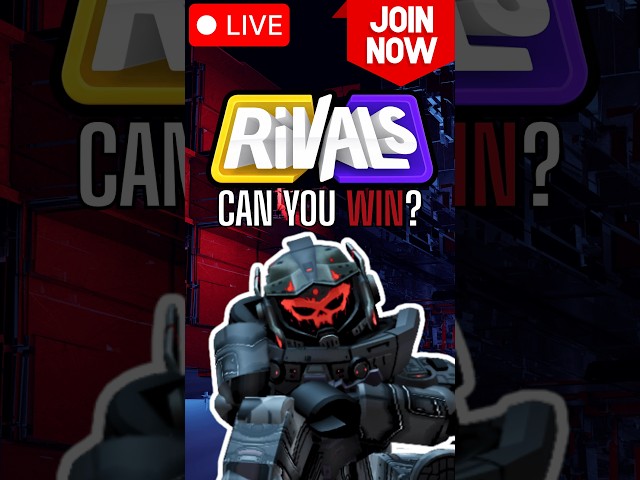 🔴 LIVE | Roblox Rivals! (100 Subscribers From a Giveaway!)