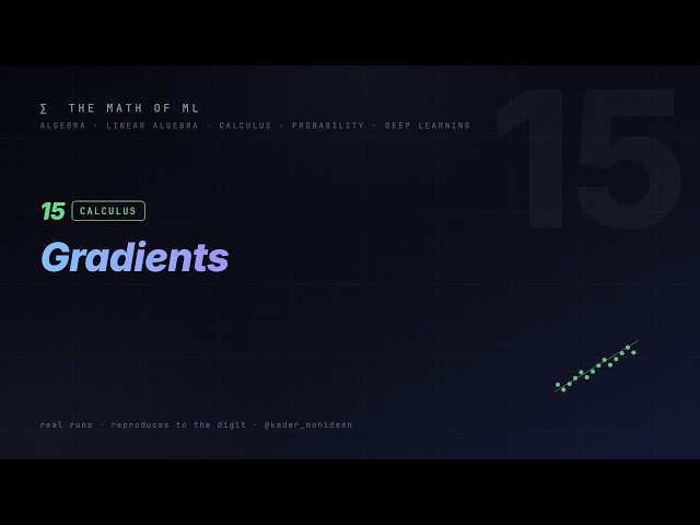 15. Derivatives | Maths for Machine Learning