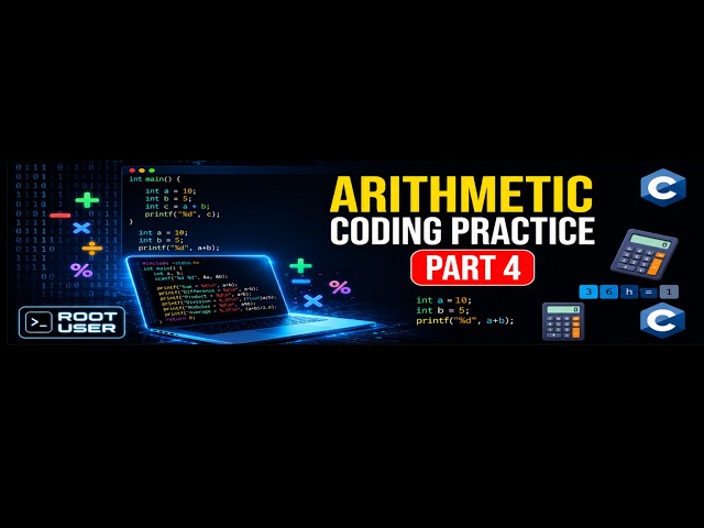 Arithmetic Coding Practice in C | Part 4 (Beginner Friendly)
