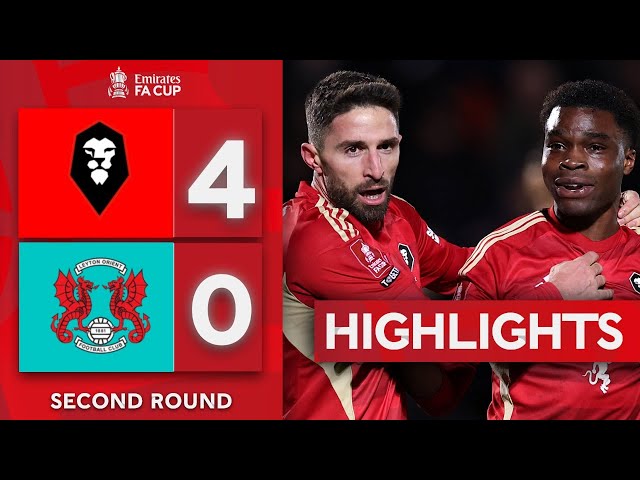 Borini Caps Dominant Display | Salford City 4-0 Leyton Orient | Emirates FA Cup 2025-26