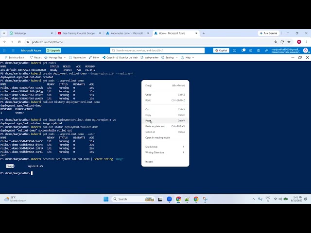Kubernetes Rolling Updates & Rollbacks in AKS | Zero-Downtime Deployments-Part15