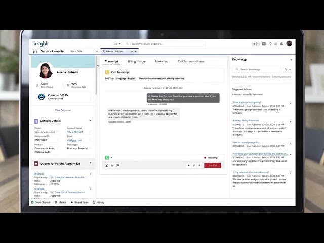 Demo introductoria de Salesforce Service Cloud