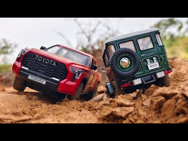 Toyota Tundra & FJ40 Diecast Models | Realistic Offroading | Toyota Scale Models | Auto Legends