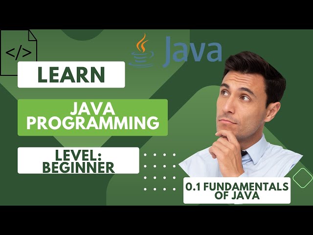 0.1 Java Tutorial: Exploring Java Fundamentals | Java Tutorial for Beginners | CodingCEO
