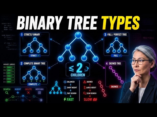 Data Structure and Algorithm | Lecture 9 | Binary Tree Taxonomy