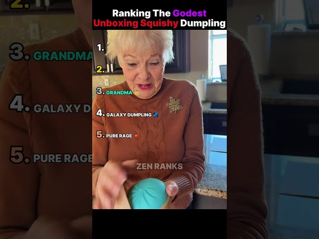 Ranking The Godest Squishy Dumpling Unboxing moments 🥟💥