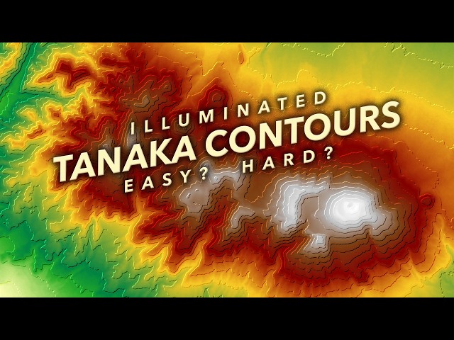 Tanaka Contours in ArcGIS Pro