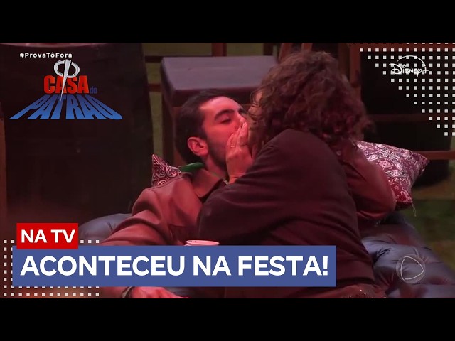 Romance in the air? Nikita and João Victor share the first kiss of the season | Casa do Patrão