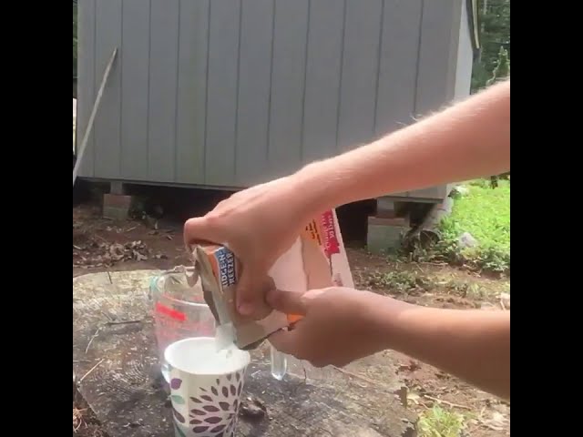 Science Experiment - Baking Soda & Vinegar