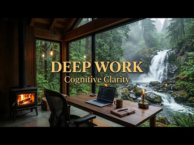 Focus Music For Work : Brain Power Boost - Enhance Concentration & Enter a Deep Work Flow State