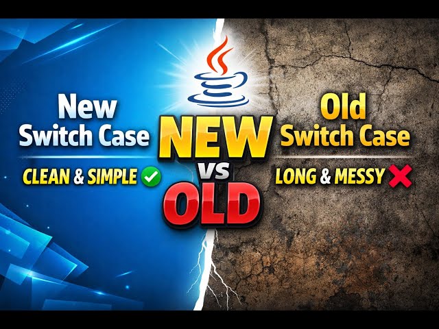Java Old Switch vs New Switch (Why Java Changed It?) | Tamil