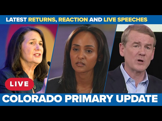LIVE | Colorado Primary Election: Watch live results and reaction
