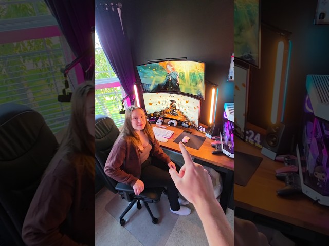 CANT BEAT AN ULTIMATE GAMING OFFICE SETUP🔥🎮 #gamingvideos #gamingsetup #PS5 #gamer