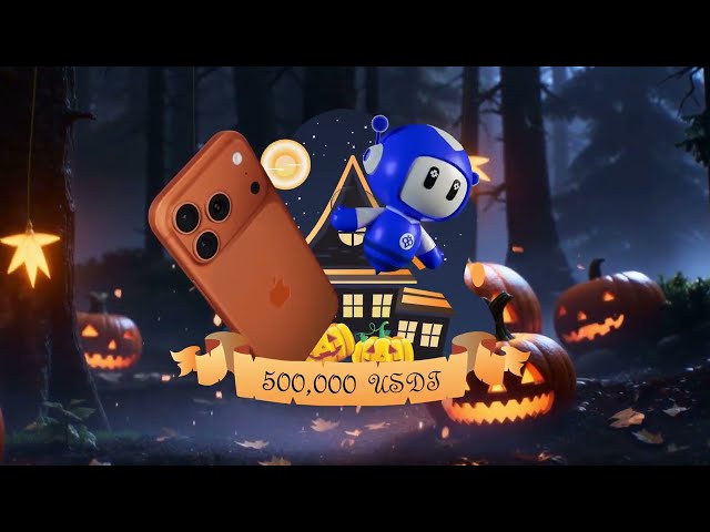 Trick or Trade? 🍬 Join the 500,000 USDT Halloween Horror Hunt!
