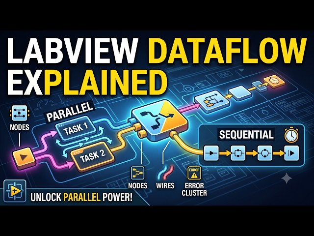 LabVIEW Dataflow Explained: Parallelism, Nodes & Data Dependency