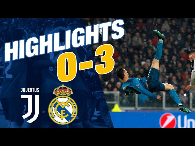 GOLES Y RESUMEN | Juventus 0-3 Real Madrid | Champions League