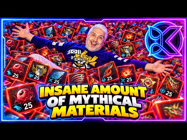 BIGGEST MYTHICAL CRAFT SESSION I EVER DID! | RAID: Shadow Legends