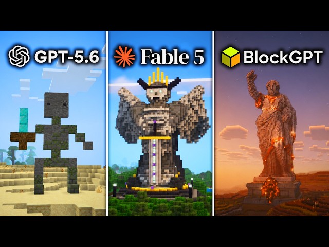 Which AI Can Build the BEST in Minecraft (again)?