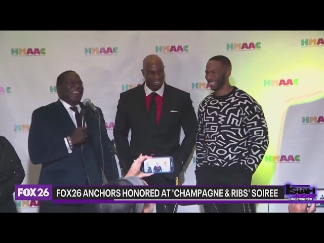 FOX26 anchors Isiah Carey and Jonathan Martin honored at soiree