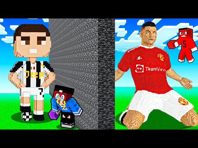I TROLLED WITH RONALDO IN THE HASANI BUILDING BATTLE!! - Minecraft