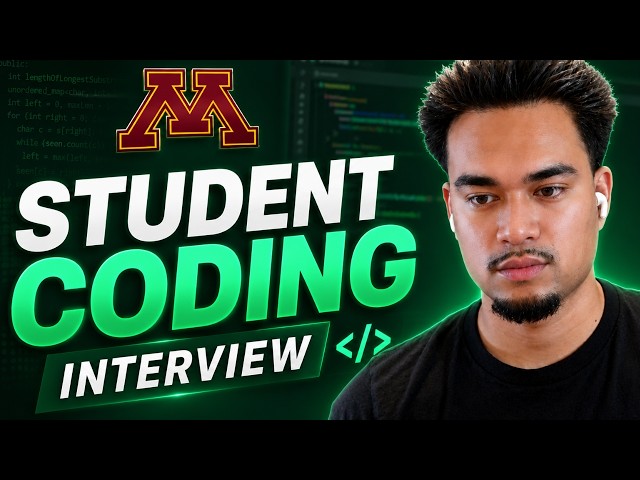 University of Minnesota Student Takes on a Coding Interview