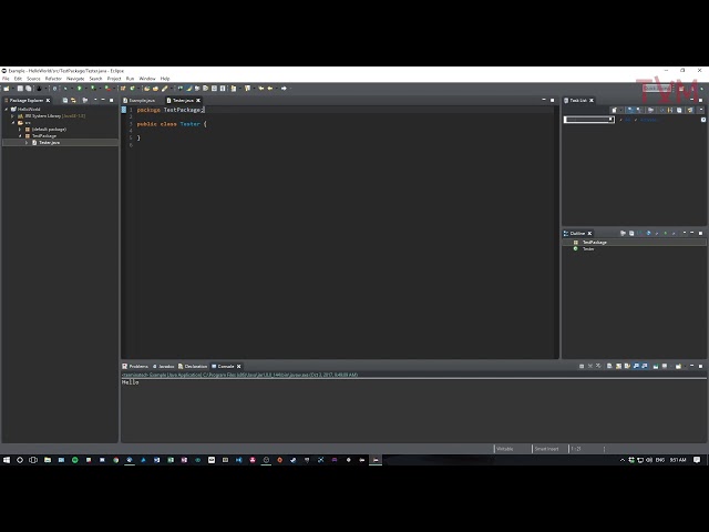 Java Tutorial - Eclipse Tips: Intellisense and Packages (COMP 202)