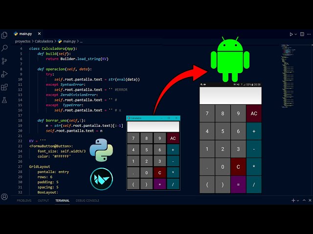 Converting a Python application to Android | Converting from .py to .apk