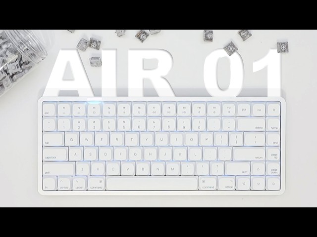 The Air 01 - A Mechanical Keyboard Designed for Mac